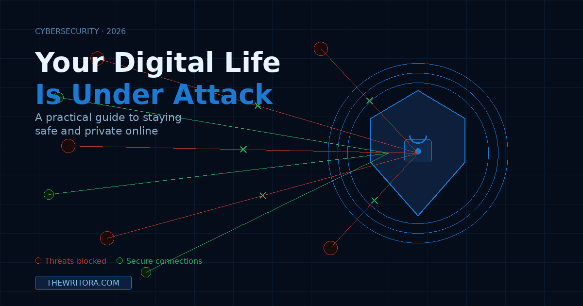 Your Digital Life Is Under Attack: A Practical Cybersecurity Guide for 2026