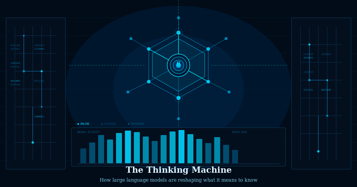 The Thinking Machine: How AI Is Reshaping What It Means to Know