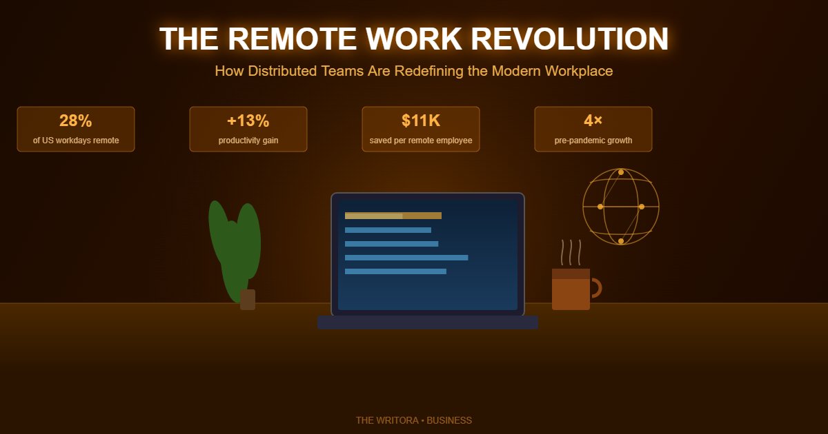 The Remote Work Revolution: How Distributed Teams Are Redefining the Modern Workplace