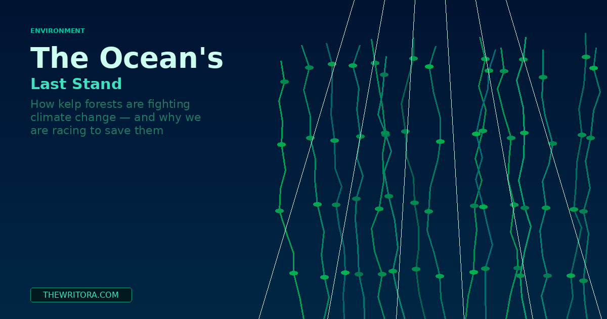 The Ocean's Last Stand: How Kelp Forests Are Fighting Climate Change — and Why We're Racing to Save Them