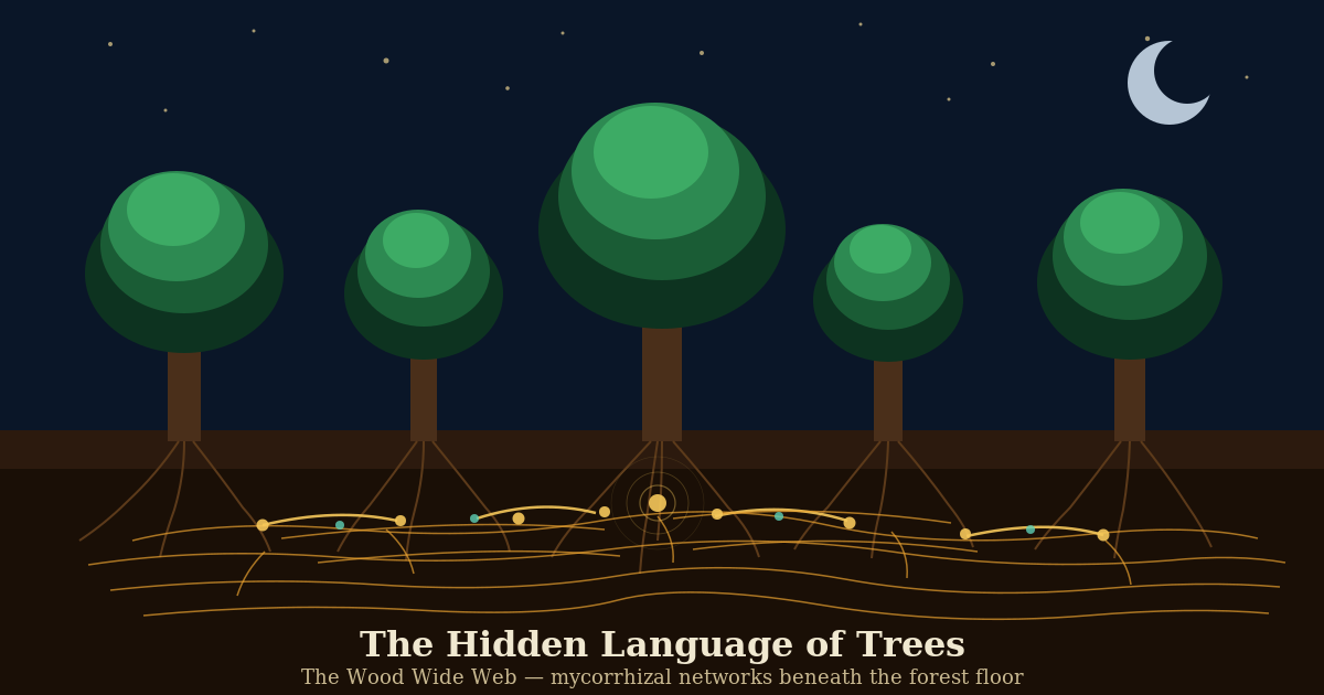 The Hidden Language of Trees: Inside the Wood Wide Web of Fungal Networks